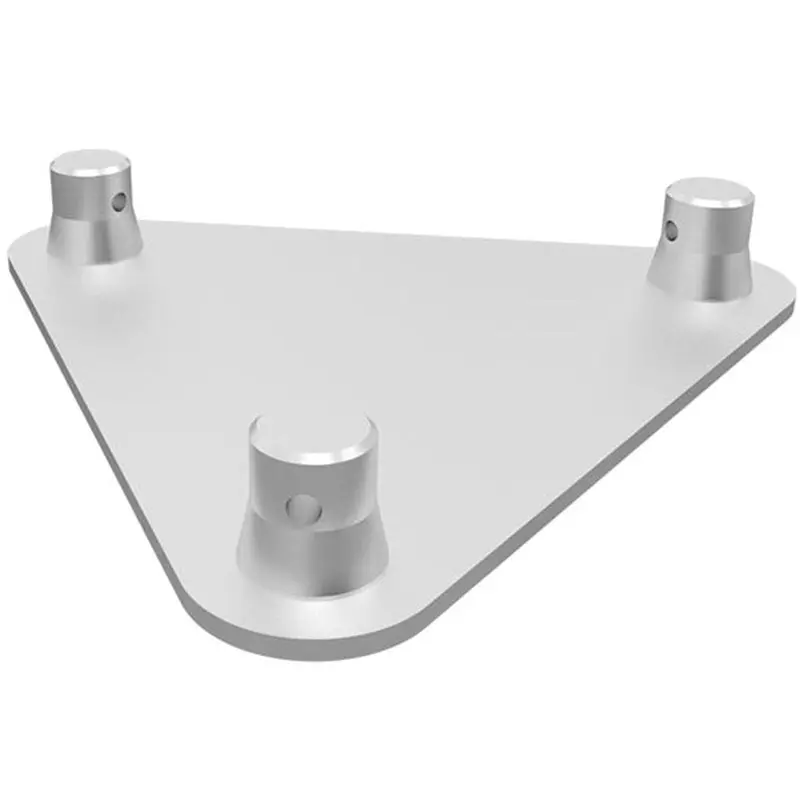 Global Truss SYS-BASE-1.4A F23 Mini Triangle Truss Aluminum Base Plate
