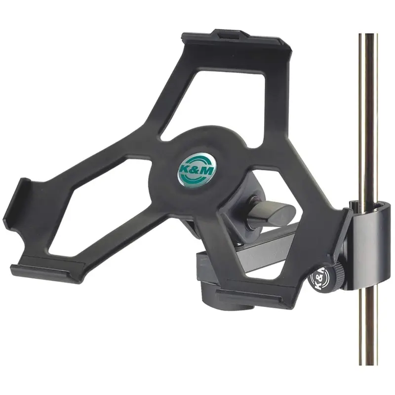K&M 1972200055 iPad-2 Mic Stand Mount Holder