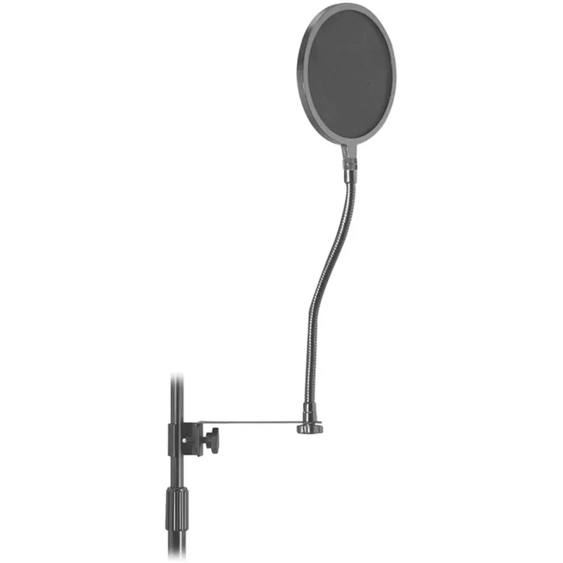 On-Stage ASVS6-GB 6-Inch Gooseneck Clamp Pop Filter
