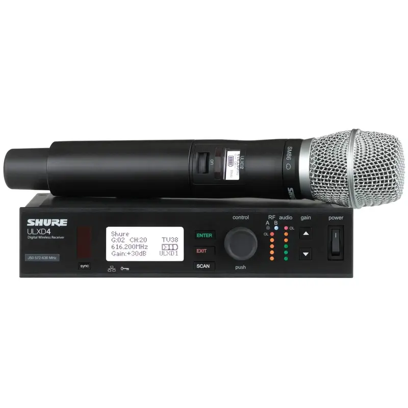 Shure ULXD24SM86 Digital Handheld System with SM86