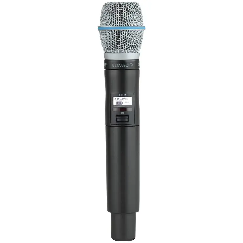 Shure ULXD2B87C Handheld Transmitter with Beta 87C