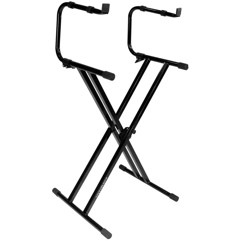 Ultimate IQ2200 Two-Tier X-Style Keyboard Stand