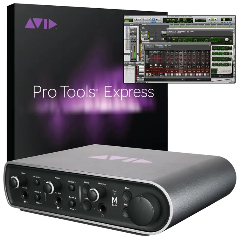 Avid Mbox 3 USB Interface with Pro Tools EX