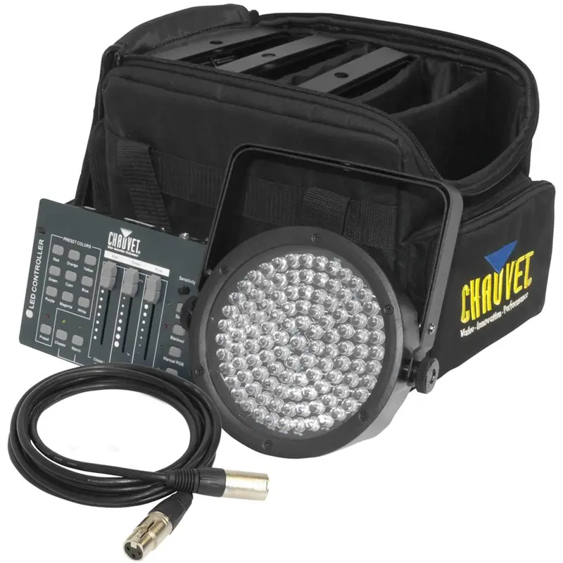 Chauvet SlimPack 56 Controller & 4x SlimPAR Lights