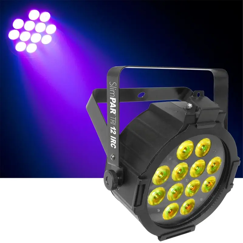 Chauvet SlimPAR Tri 12 IRC RGB DMX LED Wash Light