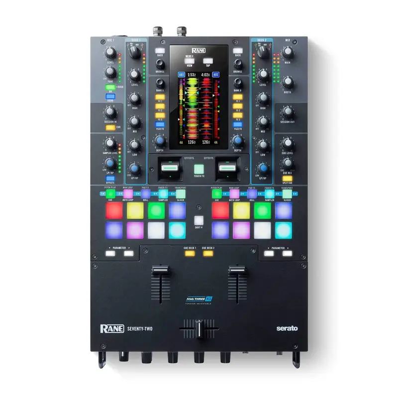 RANE Seventy Two 2-Deck Performance DJ Mixer with Touch Screen