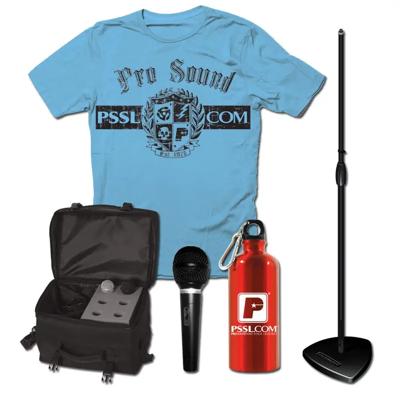 Tour Grade Mic Stand Plus Mic Road Bag And More