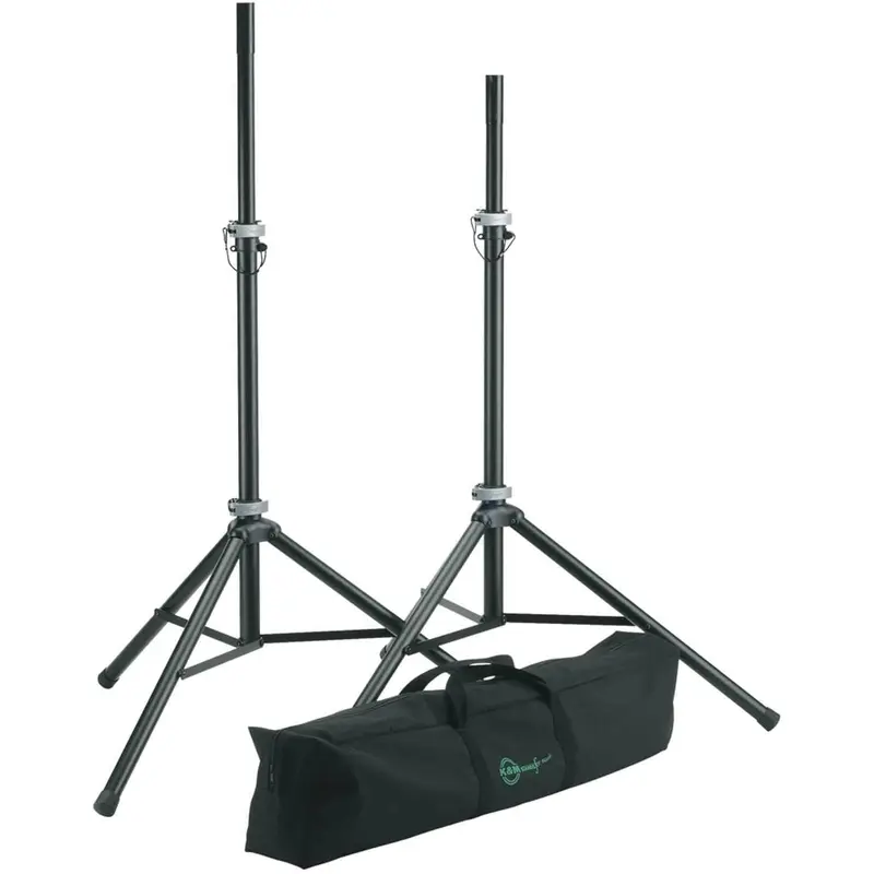 K&M 21459 Pro Speaker Stand An Dlx Road Bag Pack