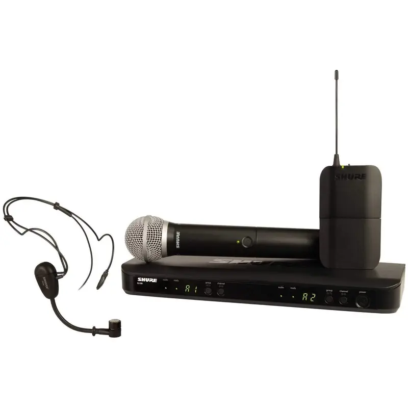 Shure BLX1288PG30 Dual Wireless Hdst/Hand Combo