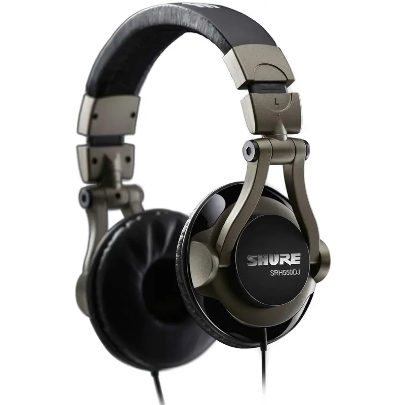Shure SRH550DJ Professional Quality DJ Headphones