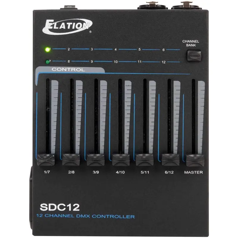 Elation SDC12 Portable 12-Channel DMX Light Controller