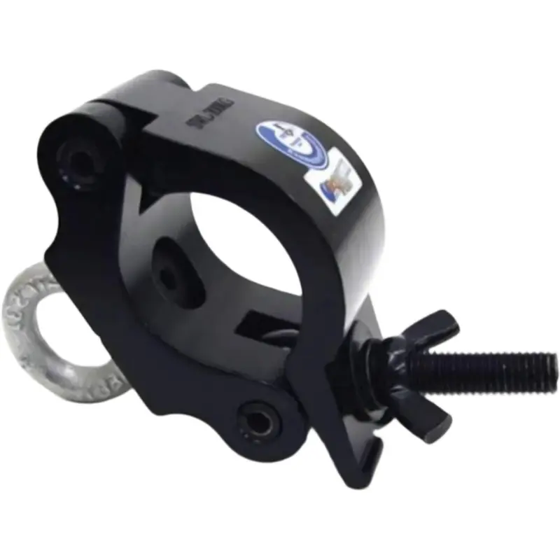 Global Truss 2-Inch Pro Clamp with Eyebolt Black