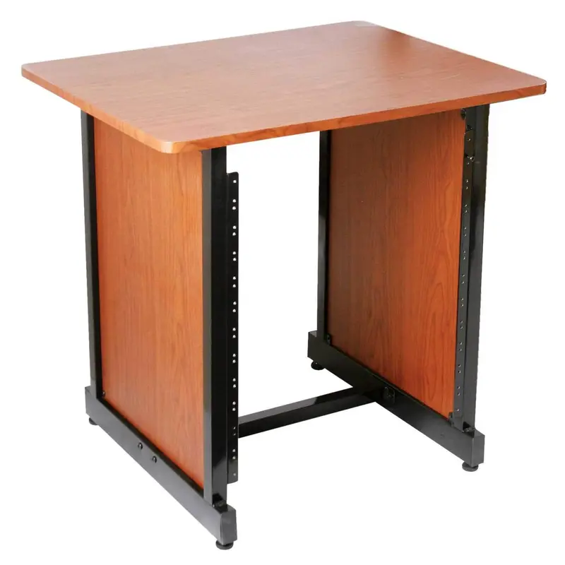 On-Stage 12 Space Rosewood Rack Cabinet