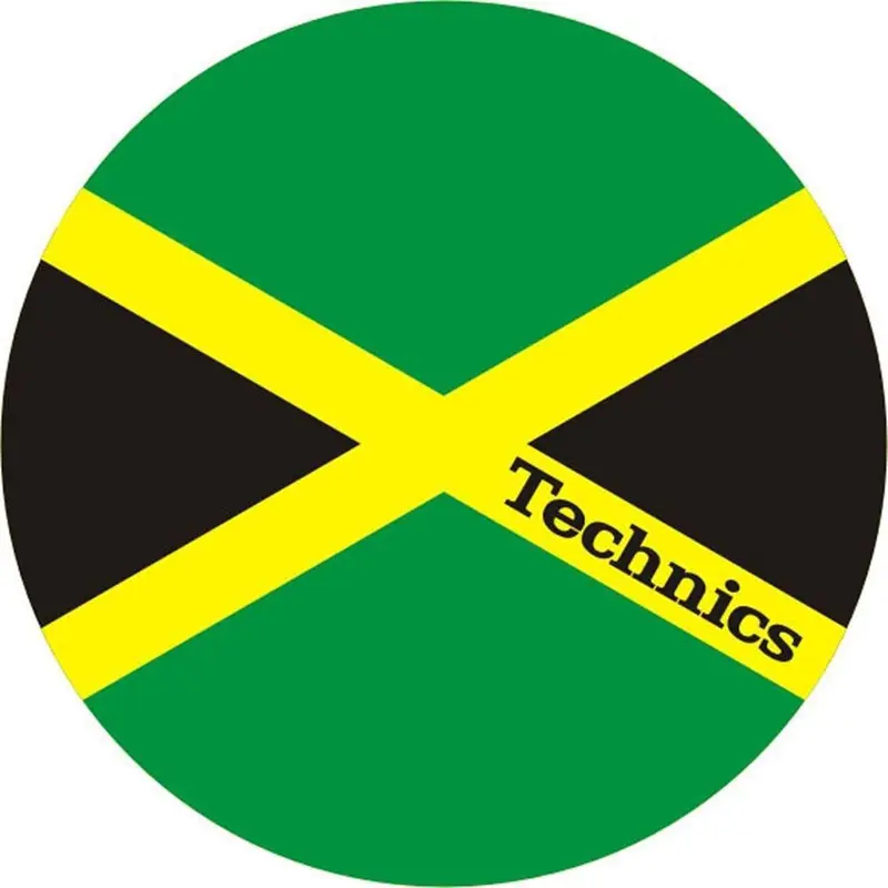 Technics Jamaika Slipmat - Jamaican Flag (Pair)