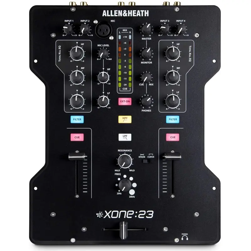 Allen & Heath XONE:23 2 Plus 2-Channel Pro DJ Mixer