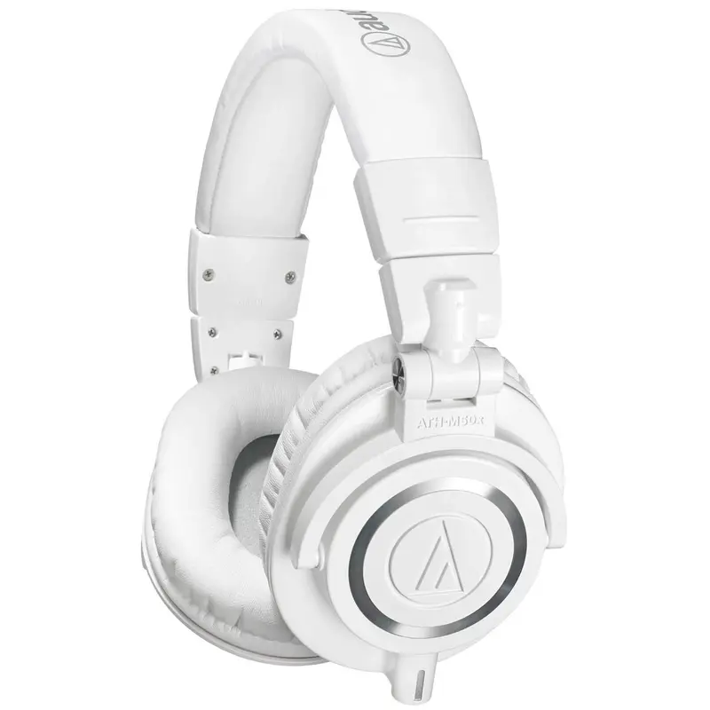 Audio Technica ATHM50XWH Pro DJ Headphones - White