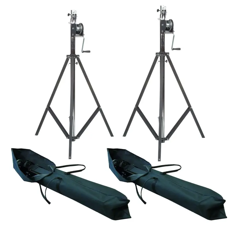 Pair Of ST-132 Stands Plus (2) Road Bags Pack