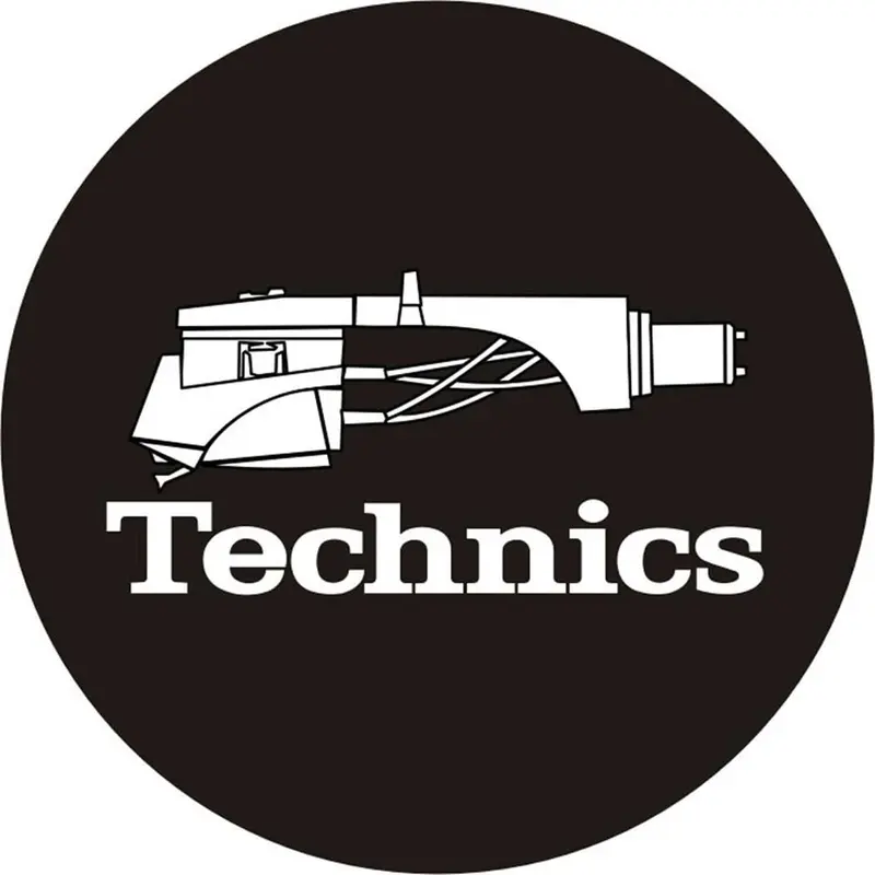 Technics Headshell Turntable DJ Slipmat (pair)