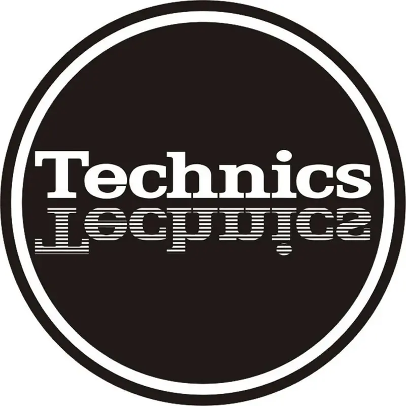Technics Mirror Turntable DJ Slipmat (Pair)