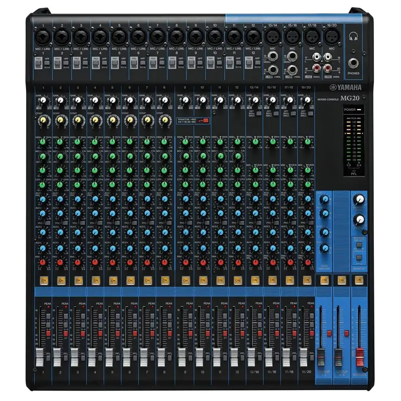 Yamaha MG20 20 In Live Sound PA Mixer