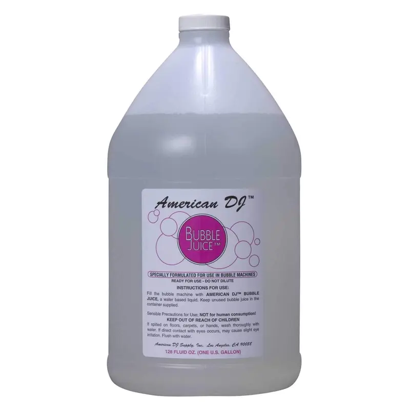 ADJ American DJ Bubble Machine Fluid Juice - 1 Gallon