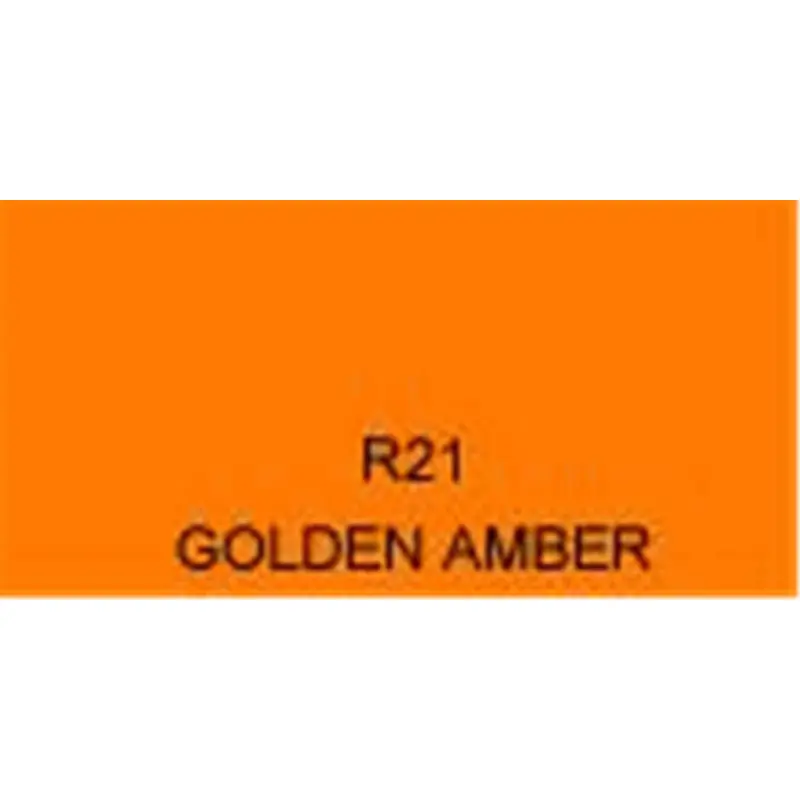 Rosco Roscolux Filter # 21: Golden Amber