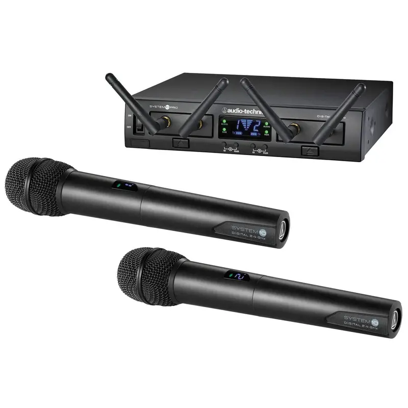 Audio-Technica ATW-1322 System 10 PRO Wireless Dual Handheld Microphone System