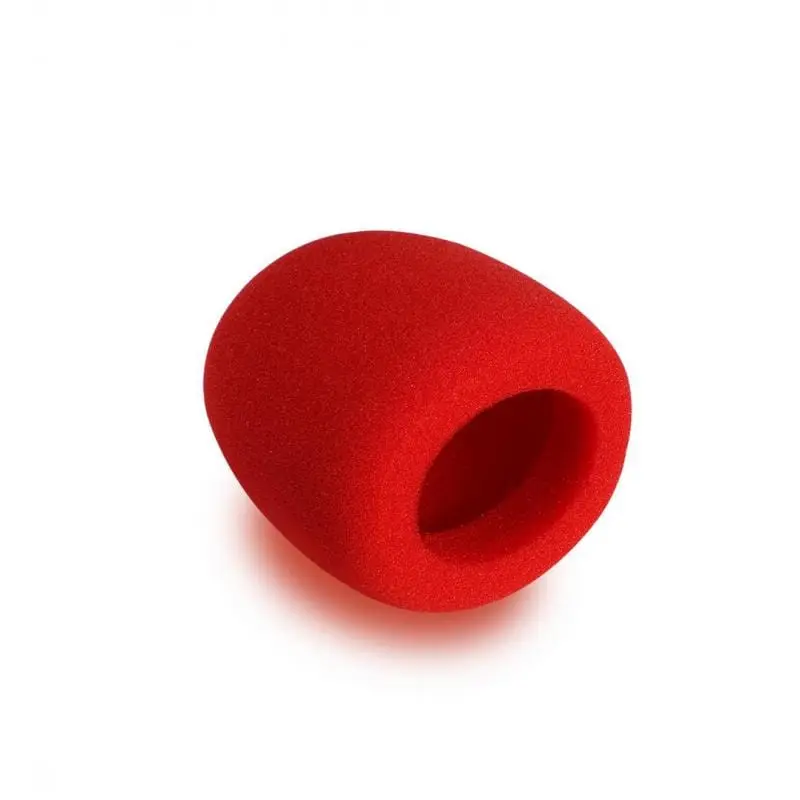 On-Stage ASWS58-R Large Red Microphone Windscreen