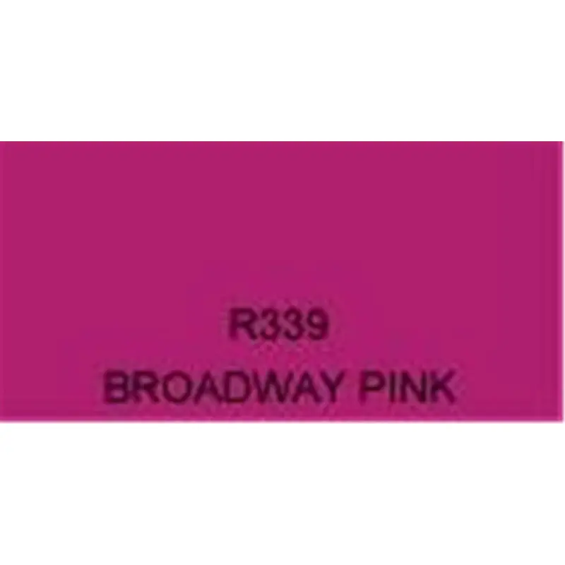 Rosco Roscolux Filter #339: Broadway Pink