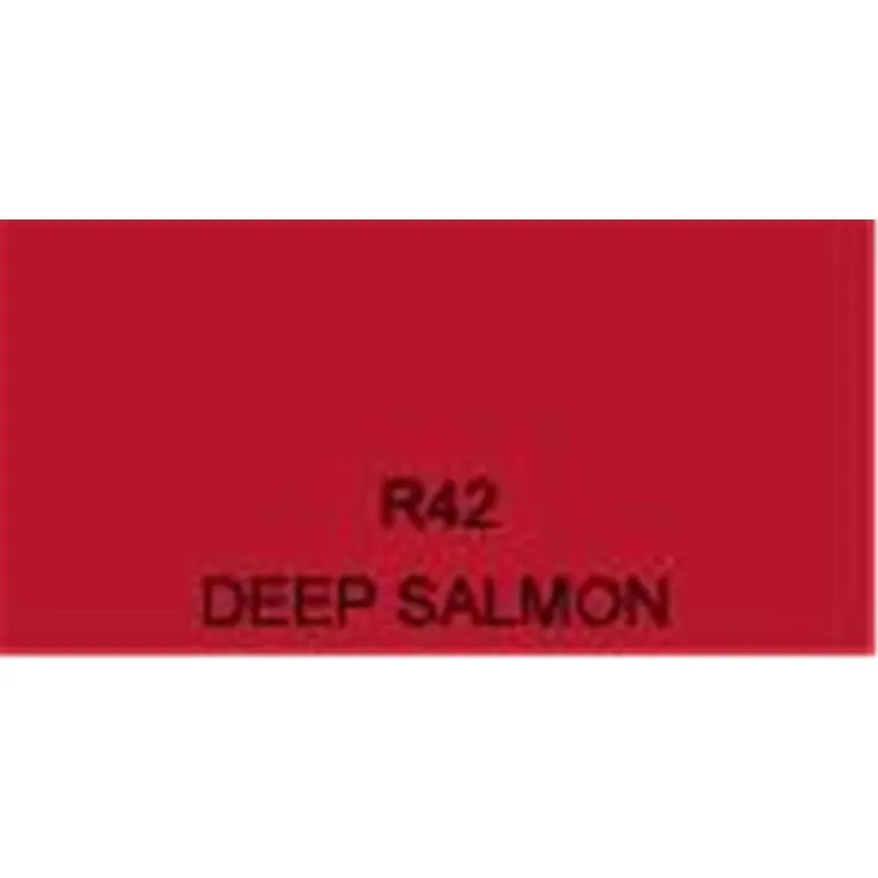 Rosco Roscolux Filter # 42: Deep Salmon