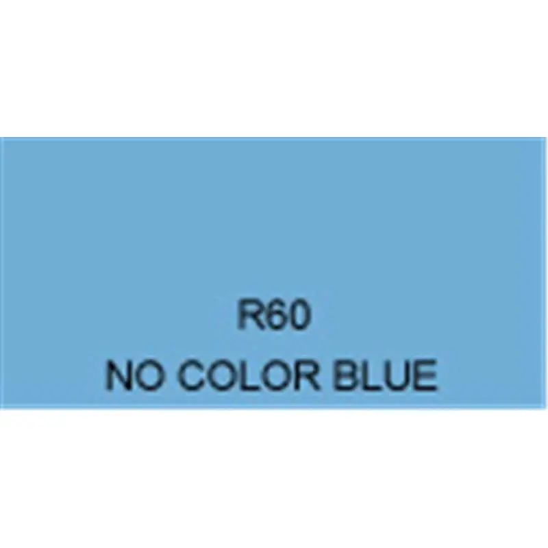 Rosco Roscolux Filter # 60: No Color Blue