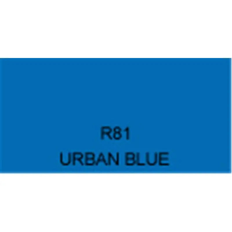 Rosco Roscolux Filter # 81: Urban Blue