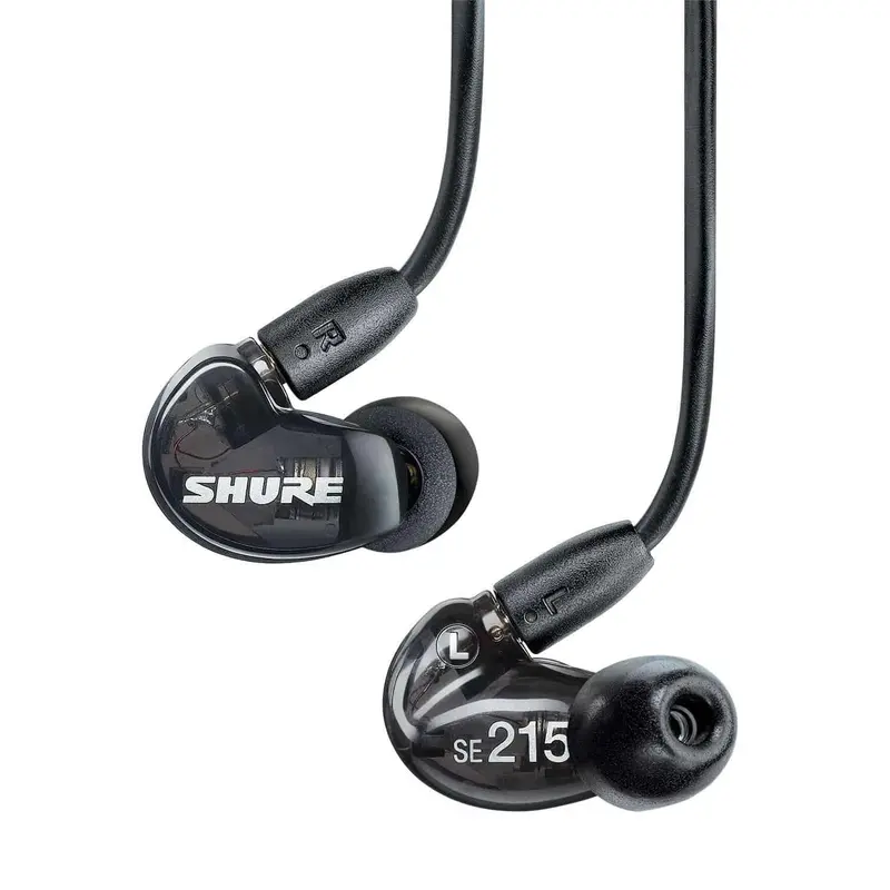 Shure SE215 Isolating In-Ear Earphones (Black)