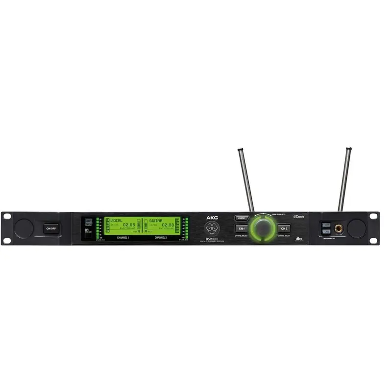 AKG DSR800 Dual Ch Digital Wireless Receiver BD1
