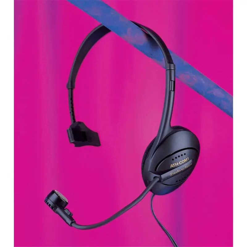 Audio Technica ATHCOM1 Dynamic Mic Headset Unit