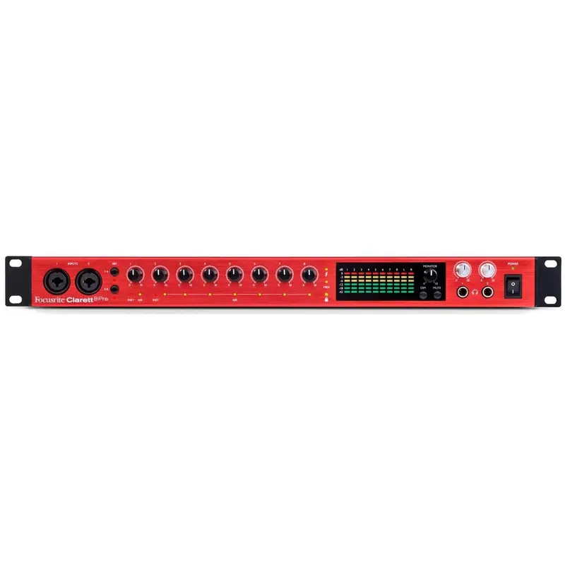 Focusrite Clarett 8Pre Thunderbolt Audio Interface
