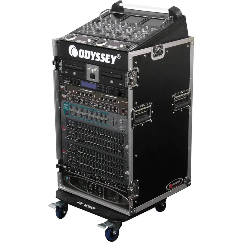 Odyssey ATA Rack 10U Slant 14U Vertical w Wheels