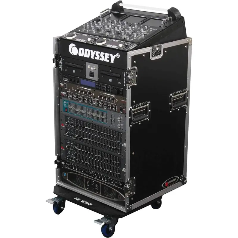 Odyssey ATA Rack 10U Slant 16U Vertical w Wheels