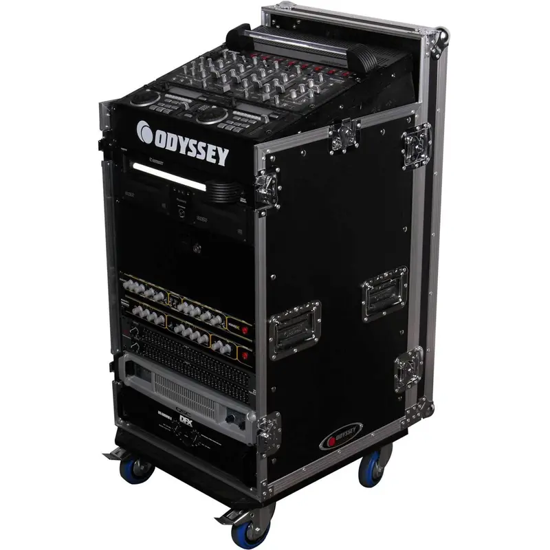 Odyssey ATA Rack 11U Slant 16U Vertical w/ Wheels