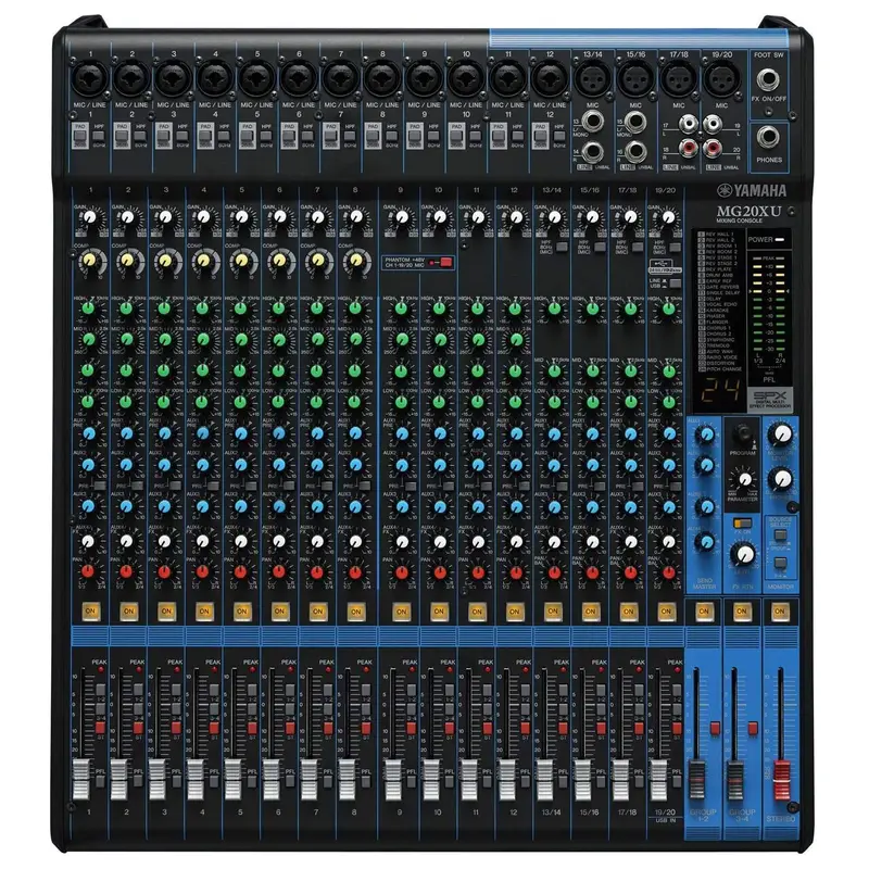 Yamaha MG20XU 20-Channel Mixer with USB Interface