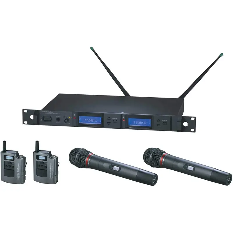 Audio Technica AEW-5414a Dual Wireless Mic System
