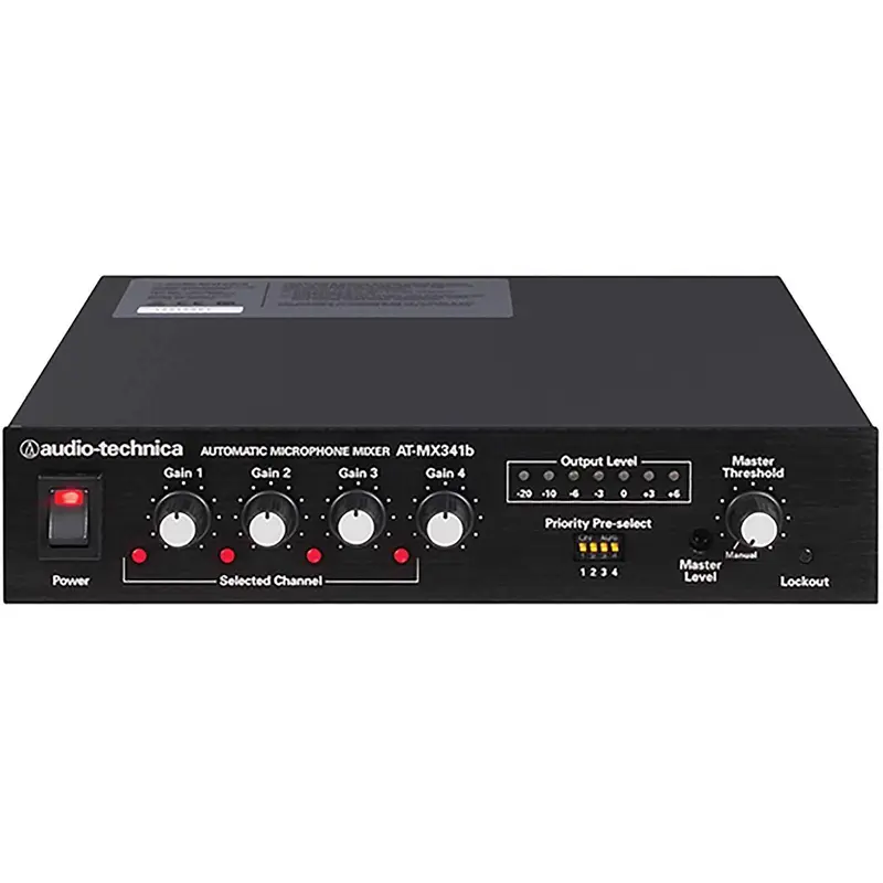Audio Technica AT-MX341B 4Ch Automatic Mixer