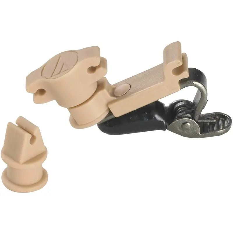 Audio Technica AT8461-TH Lavalier Mic Clip Beige
