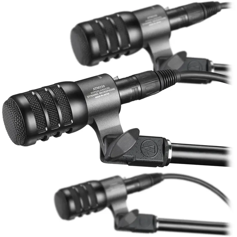 Audio Technica ATM230PK Drum Microphone 3-Pack