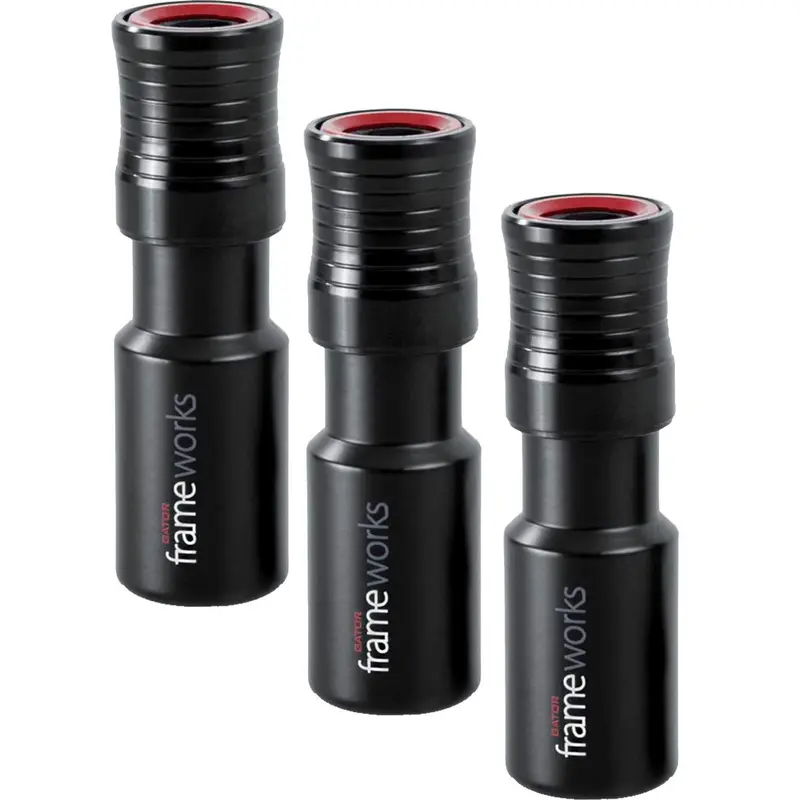 Gator Frameworks Quick Release Mic Attachment 3 Pack