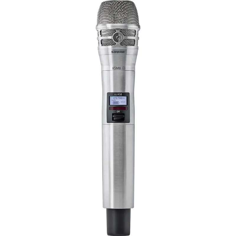 Shure ULXD2/K8N ULXD Handheld Transmitter - Nickel
