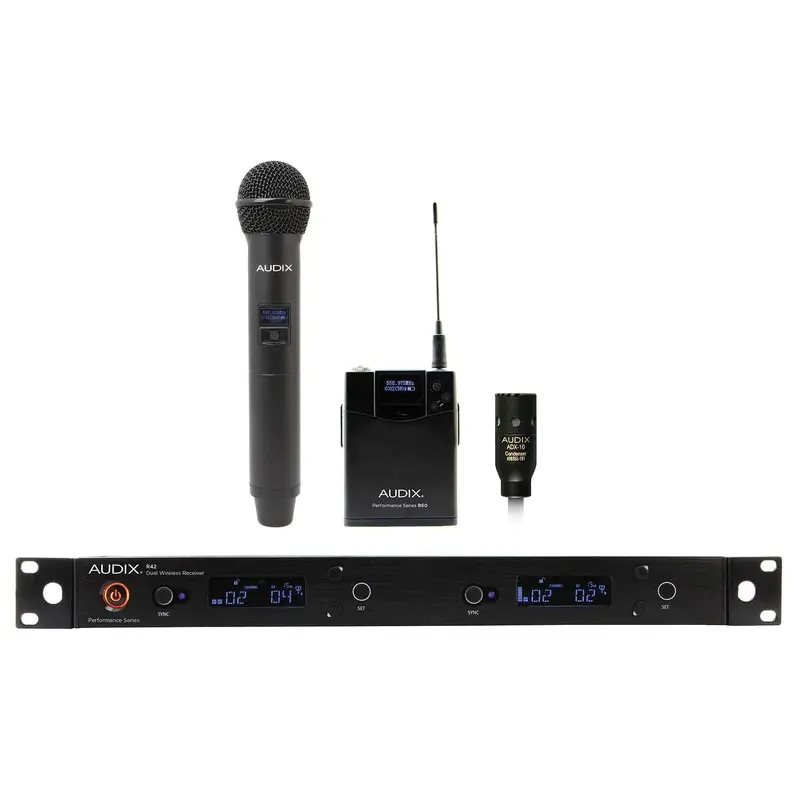 Audix AP42 C210 Dual Ch Combo Wireless System