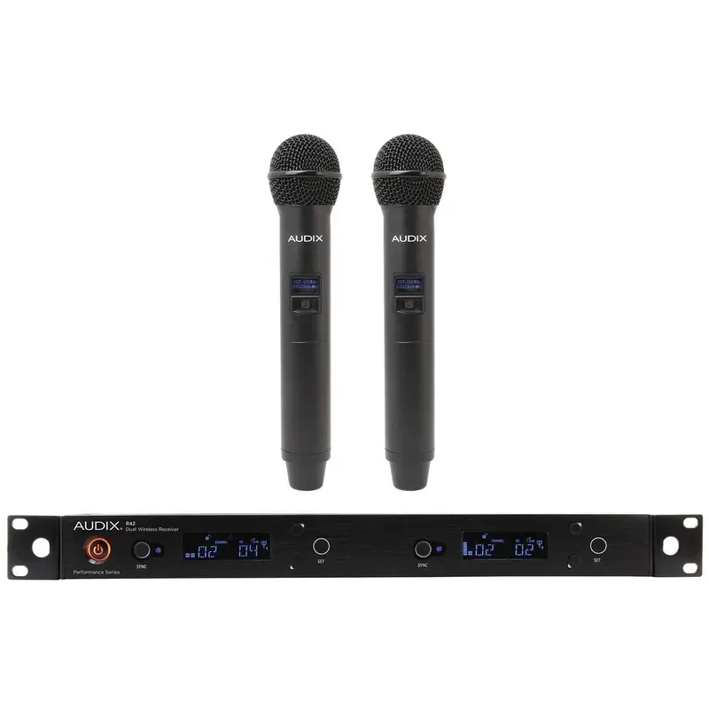 Audix AP42 OM2 Dual Ch Handheld Wireless Mic Set