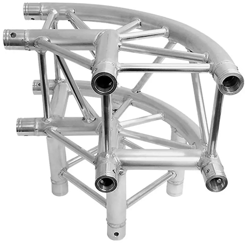Global Truss SQ4126-CRL90 3-Way 90 Degree Rounded Truss Corner