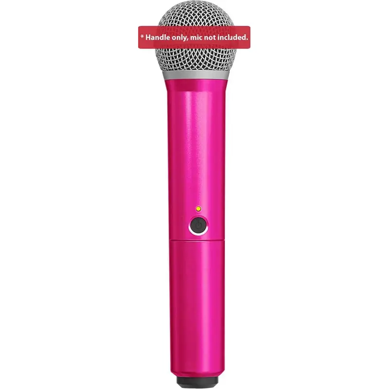 Shure BLX PG58 Wireless Mic Colored Handle Pink